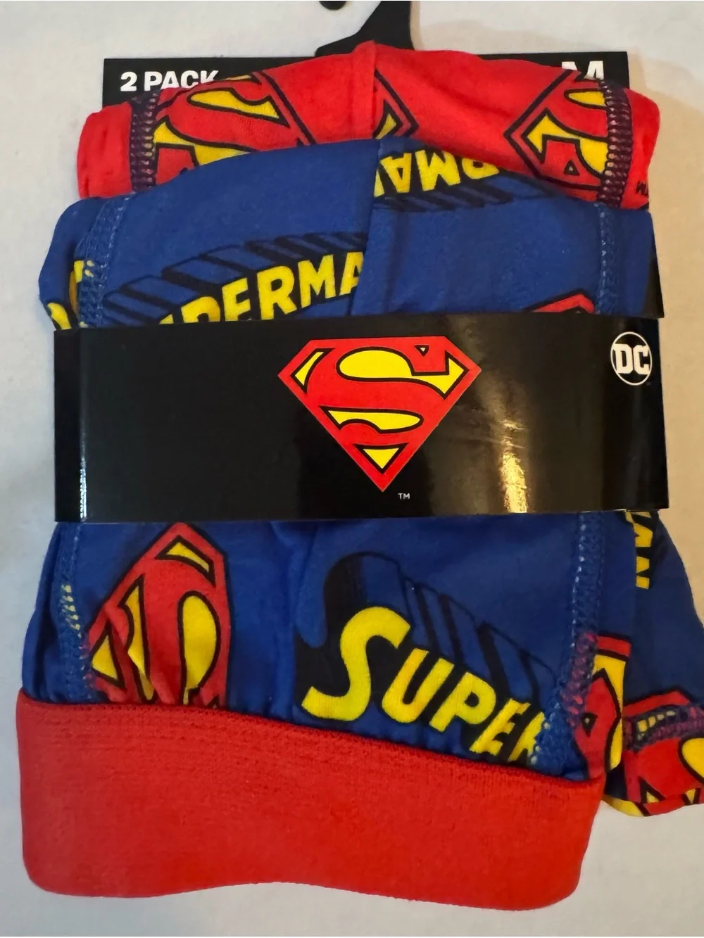 Superman Men's Boxer Briefs, 2-Pack